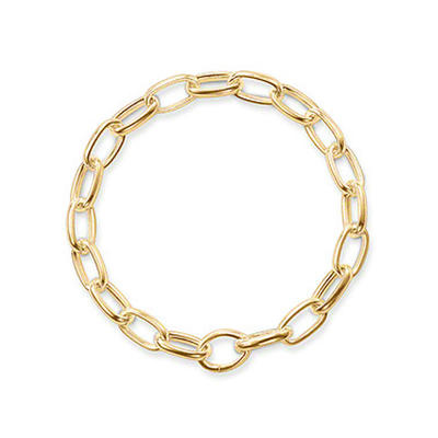 Simple design motorcycle gold hand chain bracelet for men