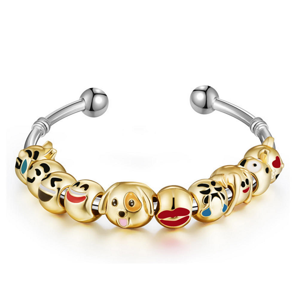 Wind bell design silver party jewelry fashion bracelets 2018
