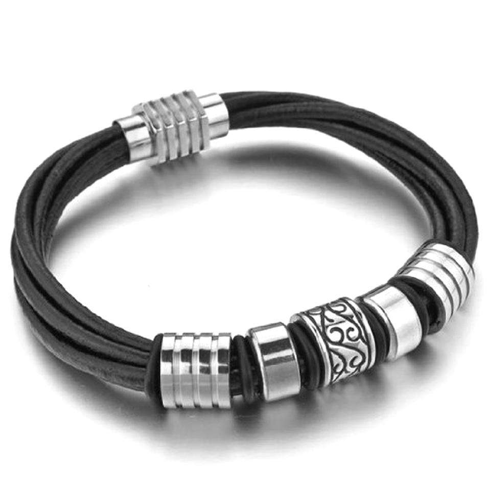 Hot Recommend Black Leather Design Yoga Jewelry Wholesale
