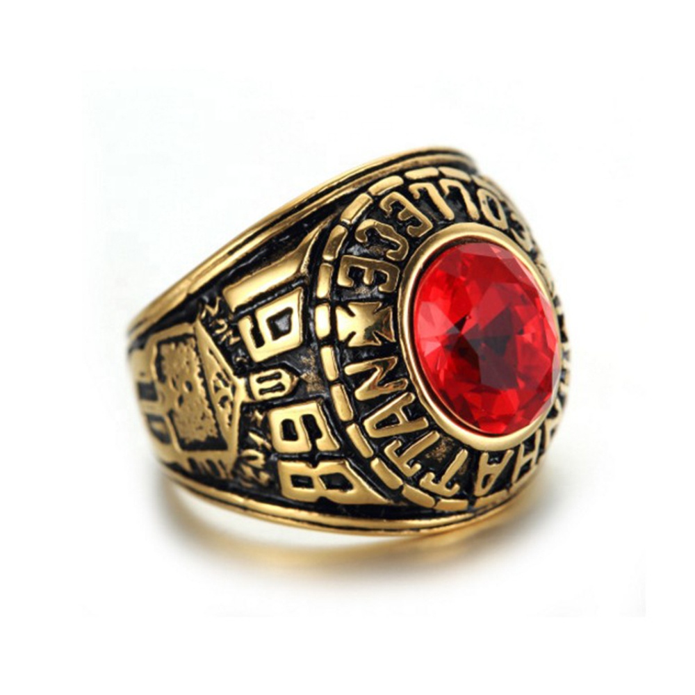 Hot sale military ring stainless steel jewellery
