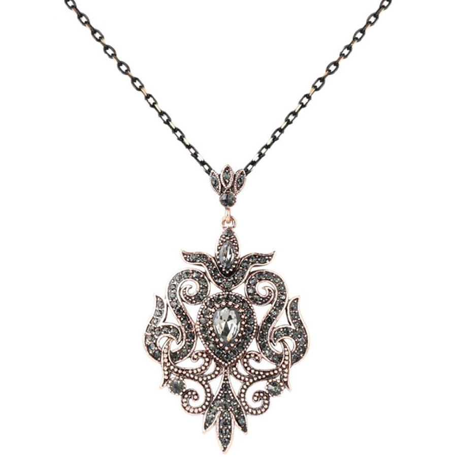 Fantastic Bohemian Jewelry Hollow Custom Charm Necklace Medallion