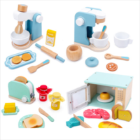 Kitchen Set Play Fruit Wood Wooden Pretend Toys For Kids