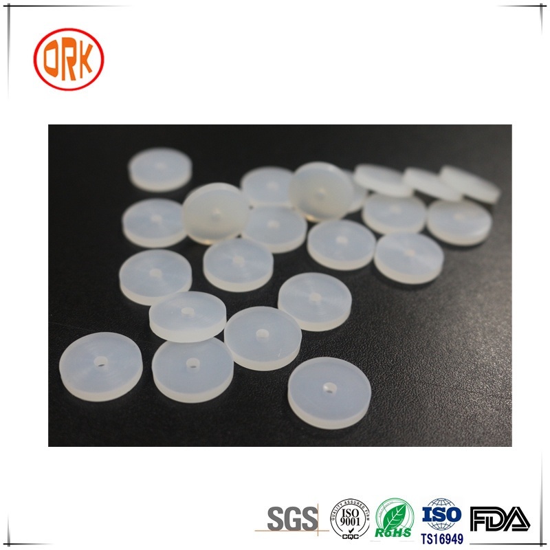 Transparent Silicone Good Elongation Rubber Washer for Electronics Product