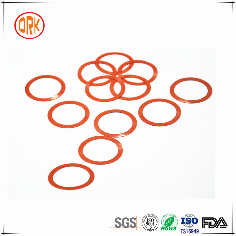 Customize Red Silicone Rubber Gasket Good Elongation for Household Appliance