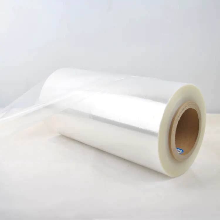 Custom Printed High Quality Film Rolls Form PVC Heat Shrink Wrap Transparent Packaging Film Soft Blow Molding Moisture Proof