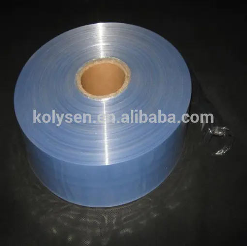factory wholesale blue PVC shrink film for packing