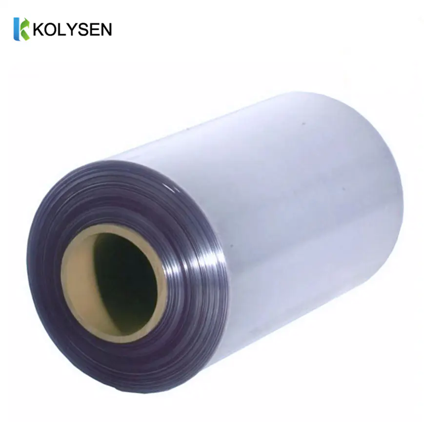 High Quality Blue PVC Shrink Film For Customized Print