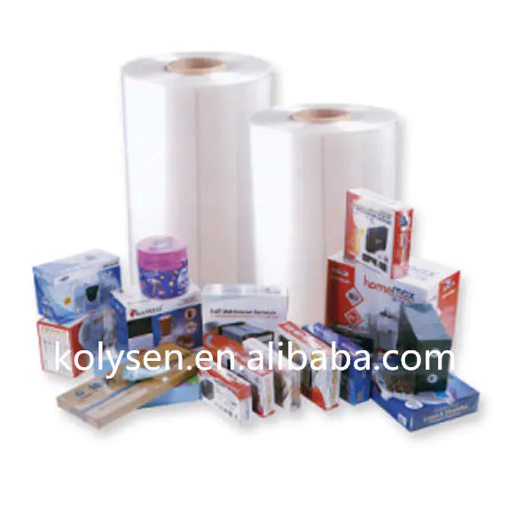 China supplier Customizedhigh quality PET full wrap shrink sleeve in roll