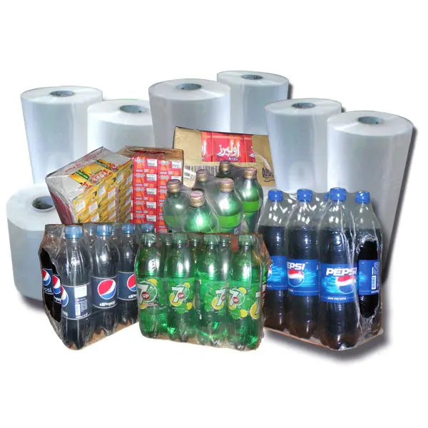 Factory Direct Sales Polypropylene Shrink Plastic Film For Drink Bottle Packing