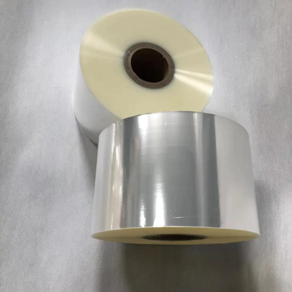 China factory Transparent 25 Micron 20 Micron Heat Sealable BOPP Film for bag making Laminating Printing