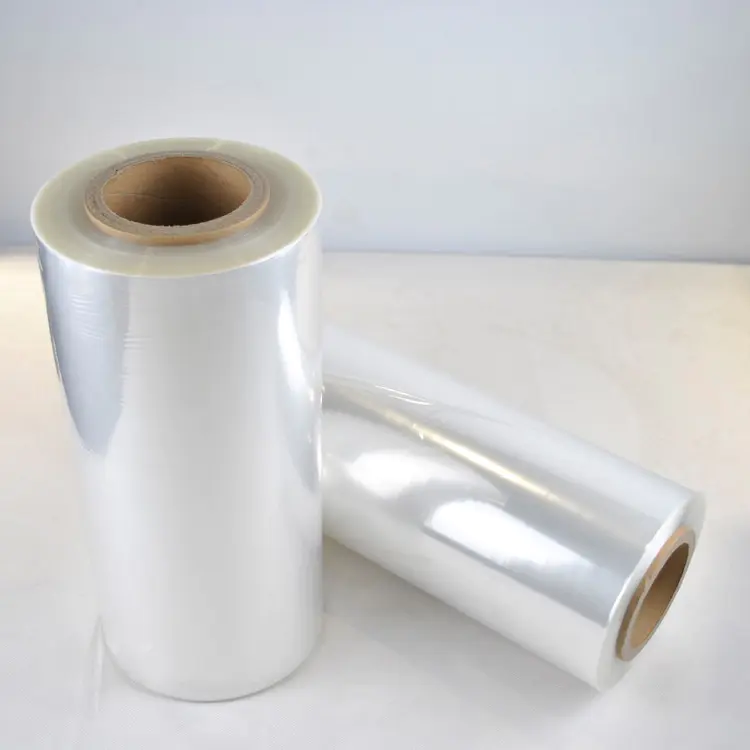 Custom tubular POF shrink packing film rolls