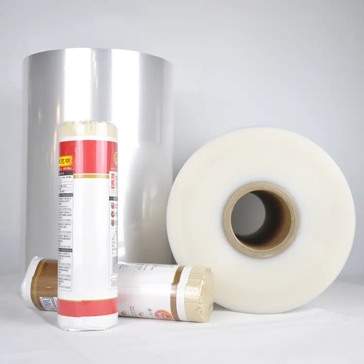 Custom tubular POF shrink packing film rolls