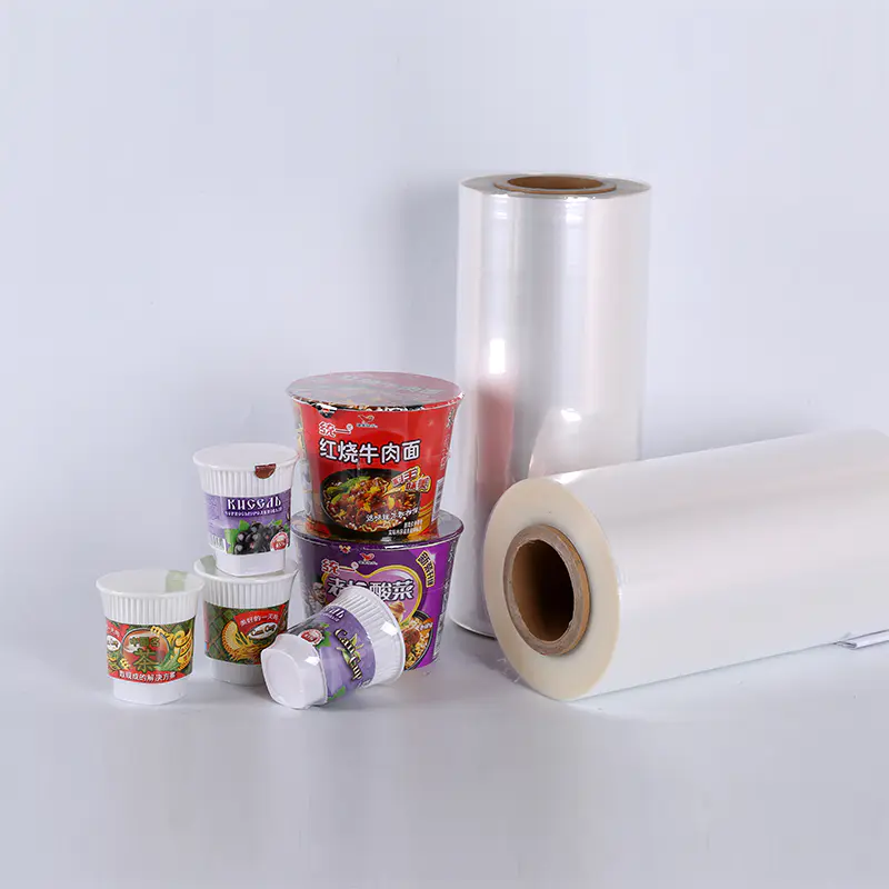 Customize Printed PVC shrink film for bottle sleeve label in xiamen