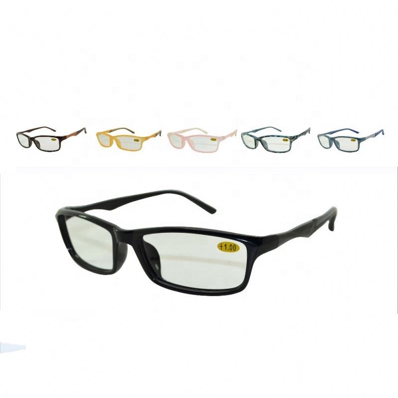 special design black frame cheap reading glasses