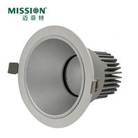2020 China Hot Sale Good Quality Ceiling Smd Anti Glare 30W 40W COB Anti Down Light White Cup