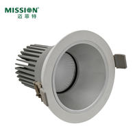 2020 China Hot SaleNew produce 15W 20W IP20 Aluminium White Body Anti Glare Down Light