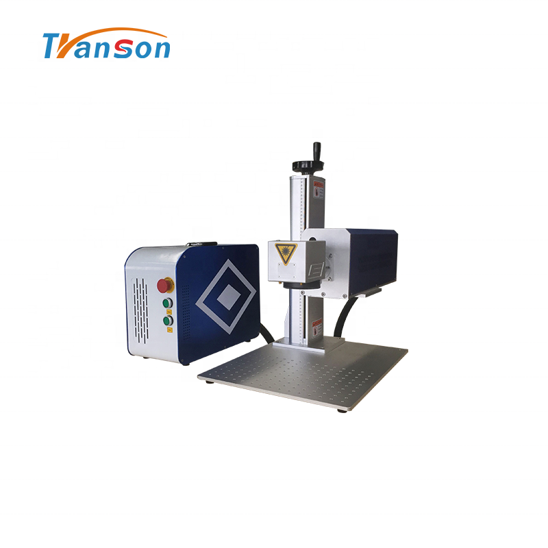 mini Type Laser Marking Machine Coherent CO2 Type Metal Tube Marking on Nonmetal