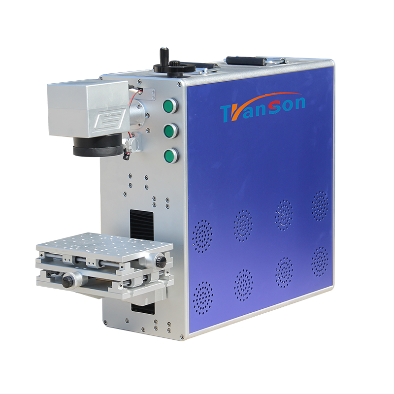 cost effective 30W Raycus cnc fiber laser marking machine for marking ceramic products