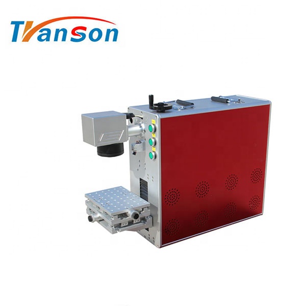 Transon supply 30w cnc stainless steel fiber laser marking machine/laser printing machine for sale