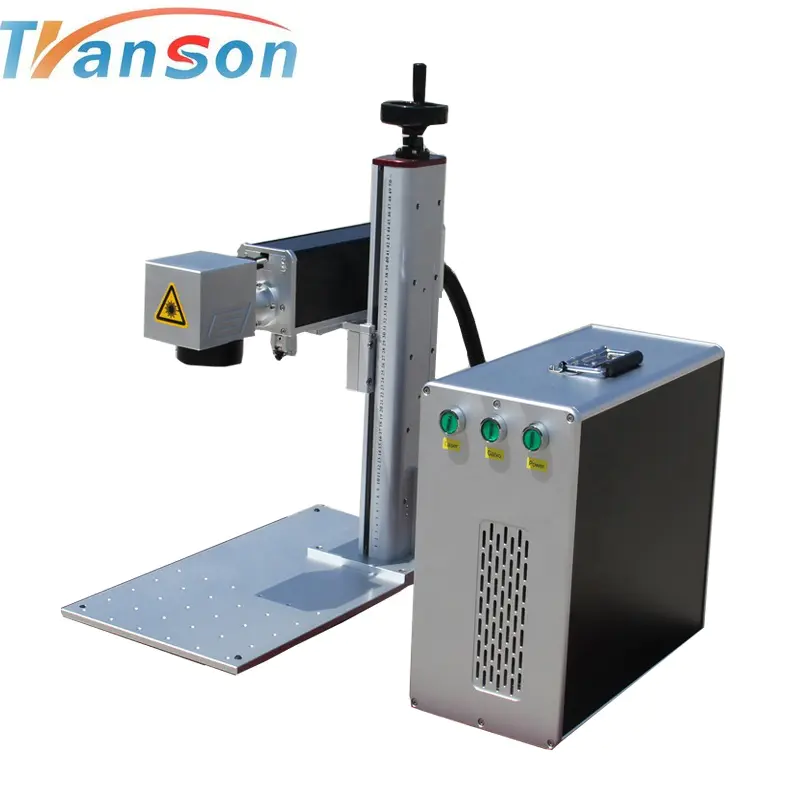 factory supply 20W IPG mini Fiber cnc Laser Marking Machine for cooking utenlis