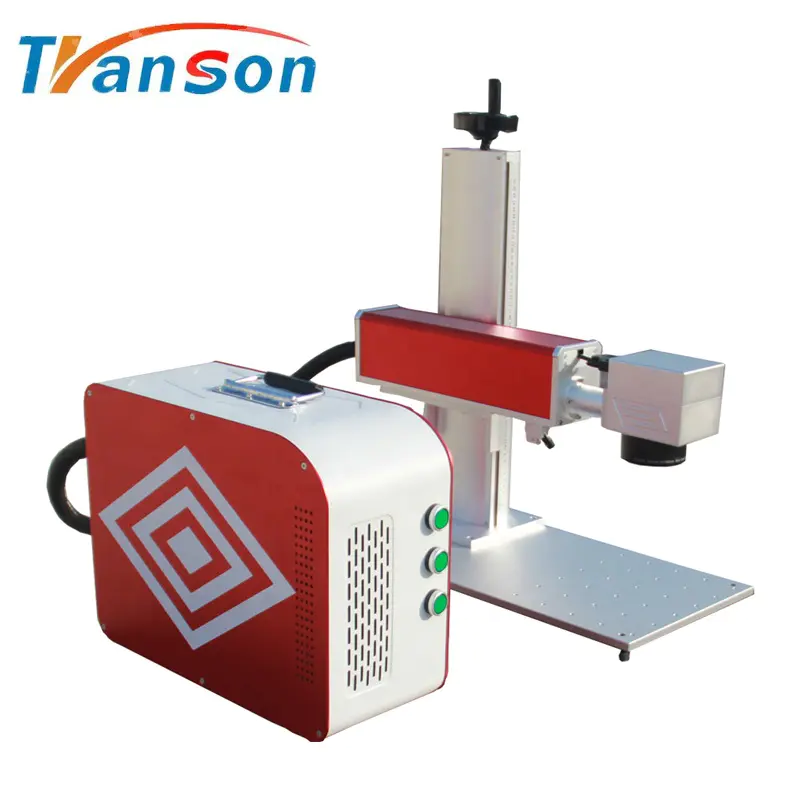 Good Quality and High Precision 20W Raycus CNC Mini Fiber Laser Marking Machine for Phone Case Marking