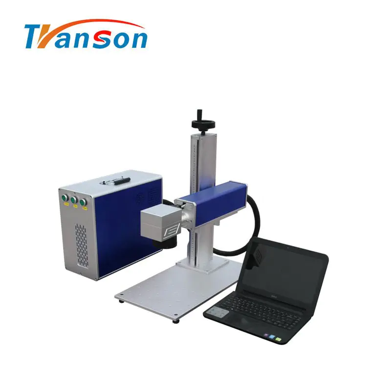 30W Print On Stainless Steel DIY Logo Picture Laser Marking Machine For Plastic