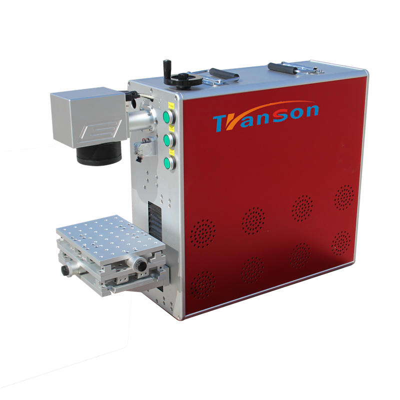 20w portable fiber laser marking machine for engineering plastics