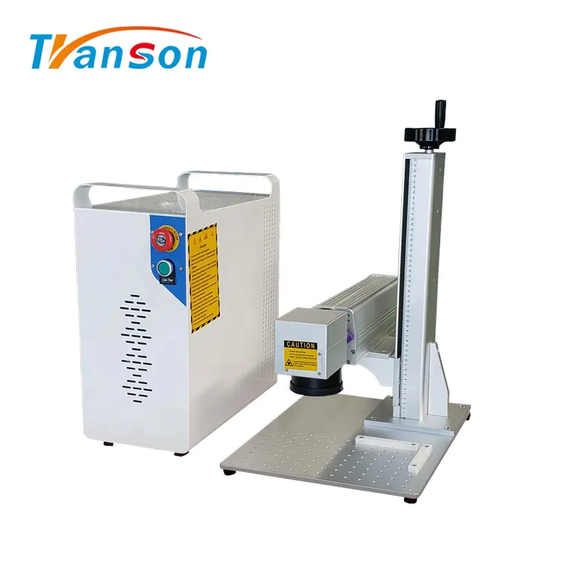 Mini 20W Fiber Laser Marking Machine For Metal Plastic Economical Price