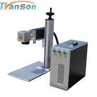Popular product JPT 20w cnc mini metals fiber laser marking machine /plastic fiber laser marker
