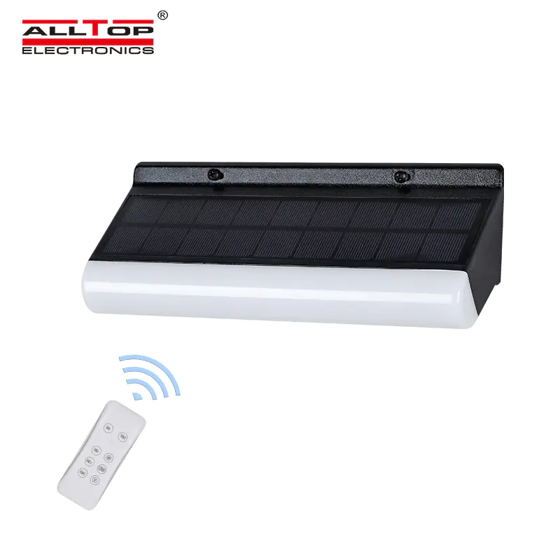 ALLTOP New Product Design Super Bright Security Garden Waterproof Wireless Motion Sensor led Solar Wall Lights