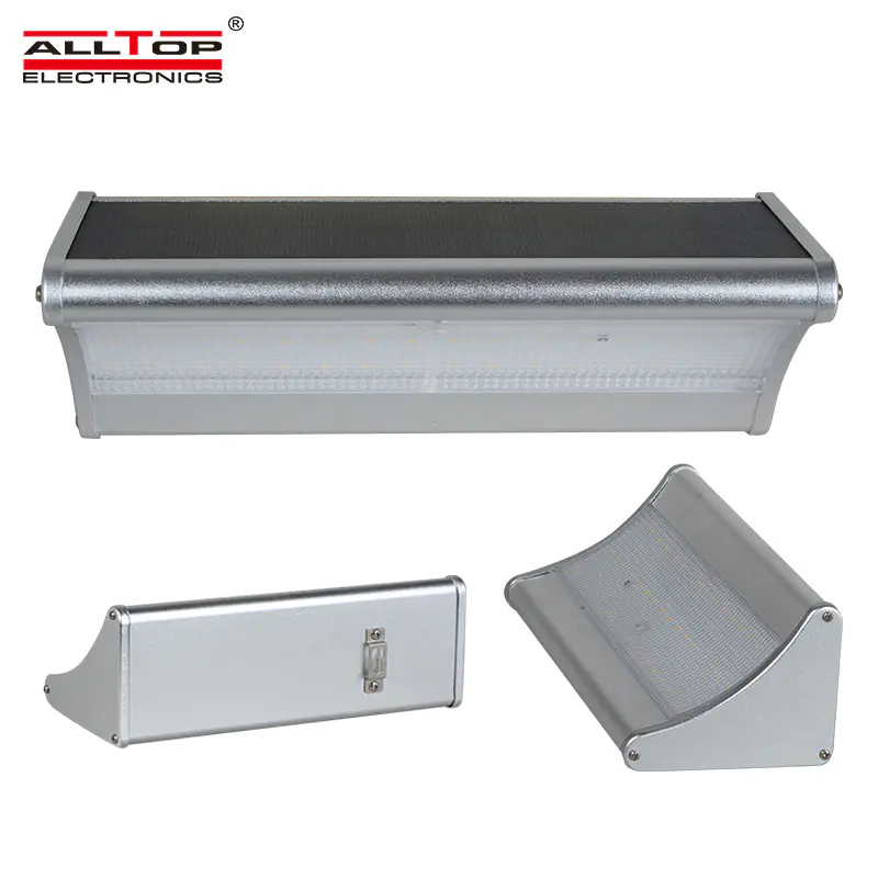 High quality waterproof Aluminum ip65 6w 8w solar led outdoor wall light