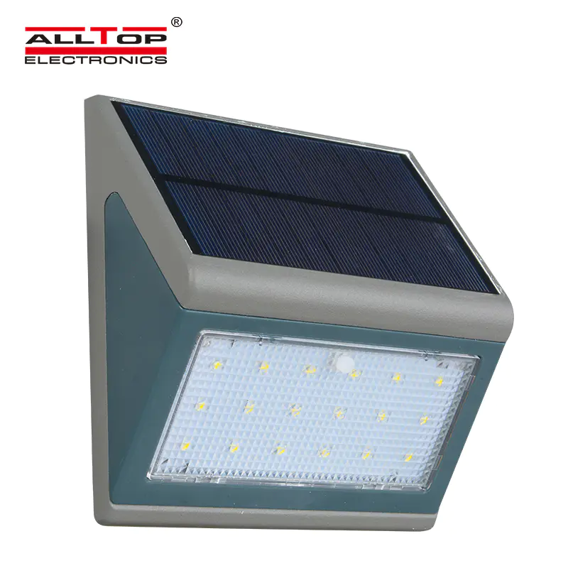 ALLTOP Contemporary garden ip65 Waterproof 3w 5w outdoor led solar wall lights