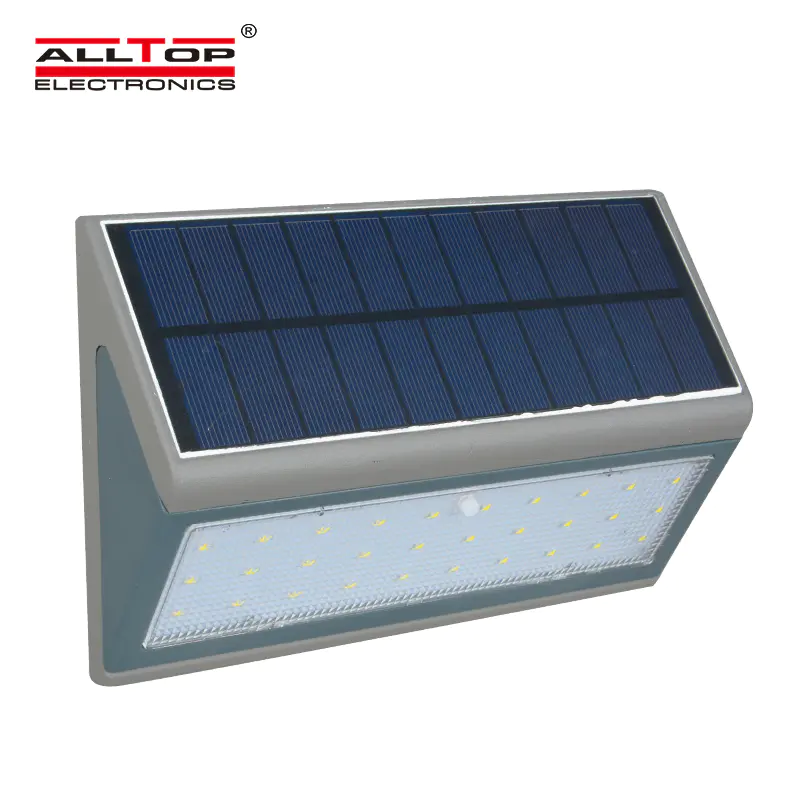 ALLTOP Classic Waterproof high quality Fixture 3w 5w IP65 Led Outdoor solar Wall Lights