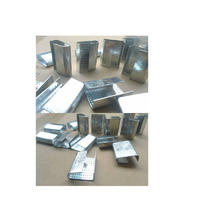 Plastic Band clip Fastener Open Iron Sheet Steel Buckle for PP PET Strap belt