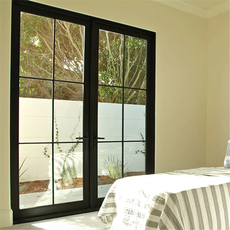 1600*2100mm Modern Interior/Exterior Balcony Aluminium Swing Glass Door