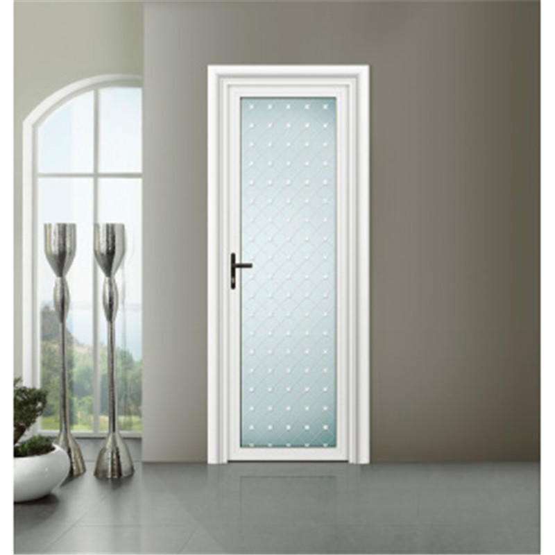 900*2100 mm Cheap Aluminum Glass Door Swing Design Tempered Glass Door