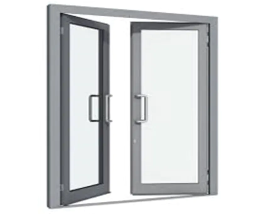 exterior position aluminium swing door commercial swing door custom