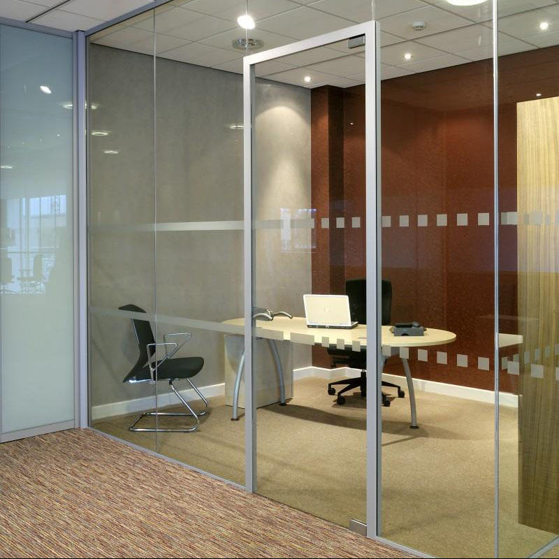 900*2100 mm Cheap Aluminum Glass Door Swing Design Tempered Glass Door