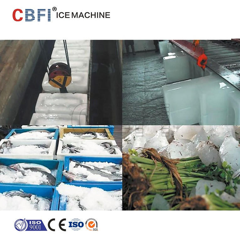 Containerized ice block plant & mobile block plant in keeping fresh and cooling