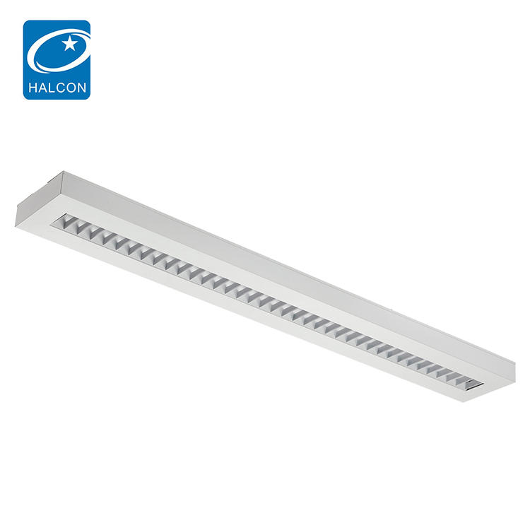 Factory Price Surface mounted smd 4ft 5ft 40w 50w Led Direct And Indirect Office Chandelier