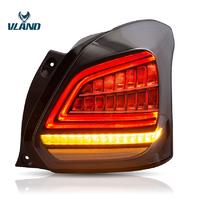 2019 new Car LED taillight for Suzuki Swift Tail Lamp 2017 2018 2019Swift Tail lamp moving signal+DRL+Reverse light