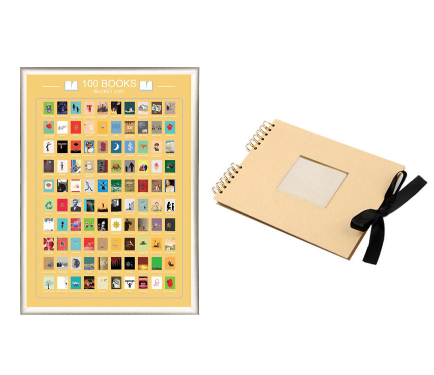 product-15 OFF Scratch off poster Kraft photo album Free combination 2 Products-Dezheng-img-2