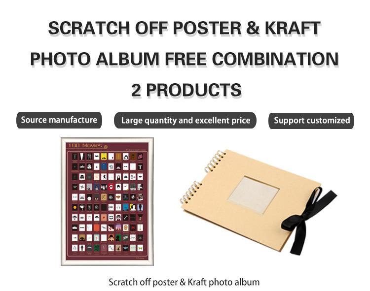 product-Dezheng-15 OFF Scratch off poster Kraft photo album Free combination 2 Products-img-1