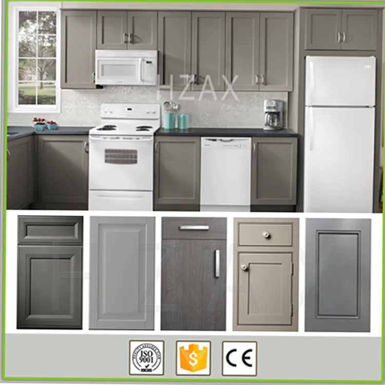 High Quality Modern Small Kitchen Designs of Kitchen Hanging Wood Cabinet