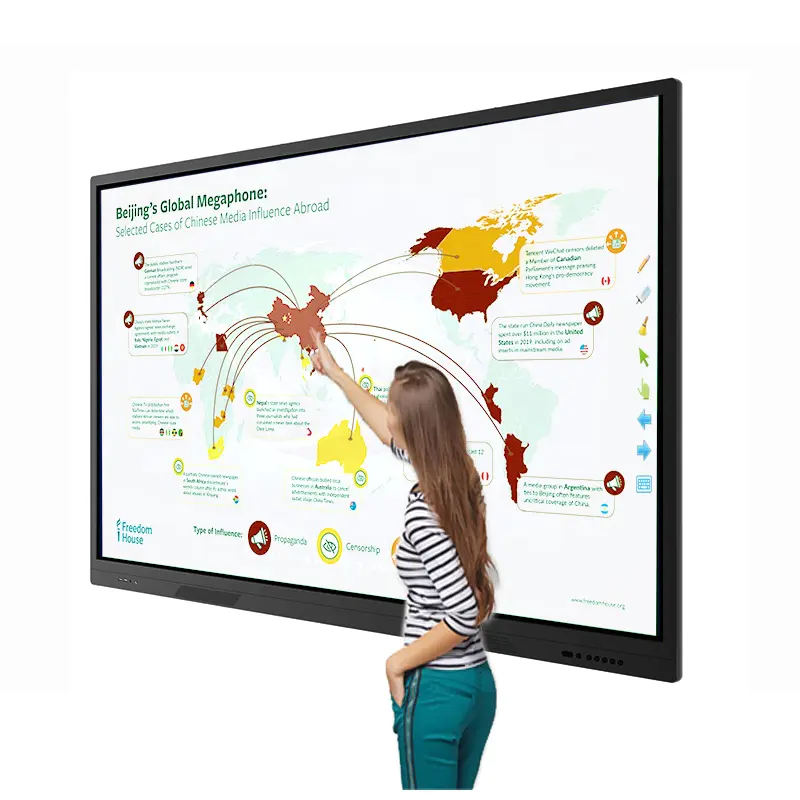 Reliable And Cheap 65inch Smart Class Electric Whiteboard Smart Board Sale Without Projector