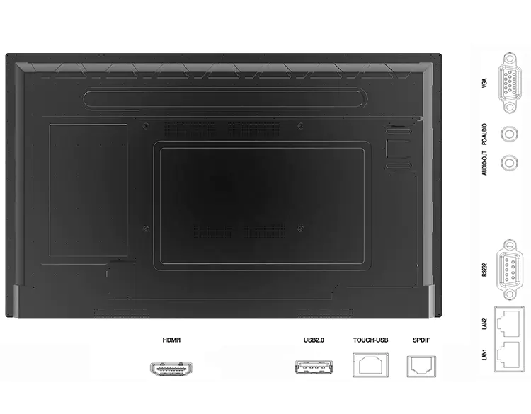 China Oem/Odm Class Teaching Display Solution 65Inch Panel Touch Screen Smart Board For Education & Business