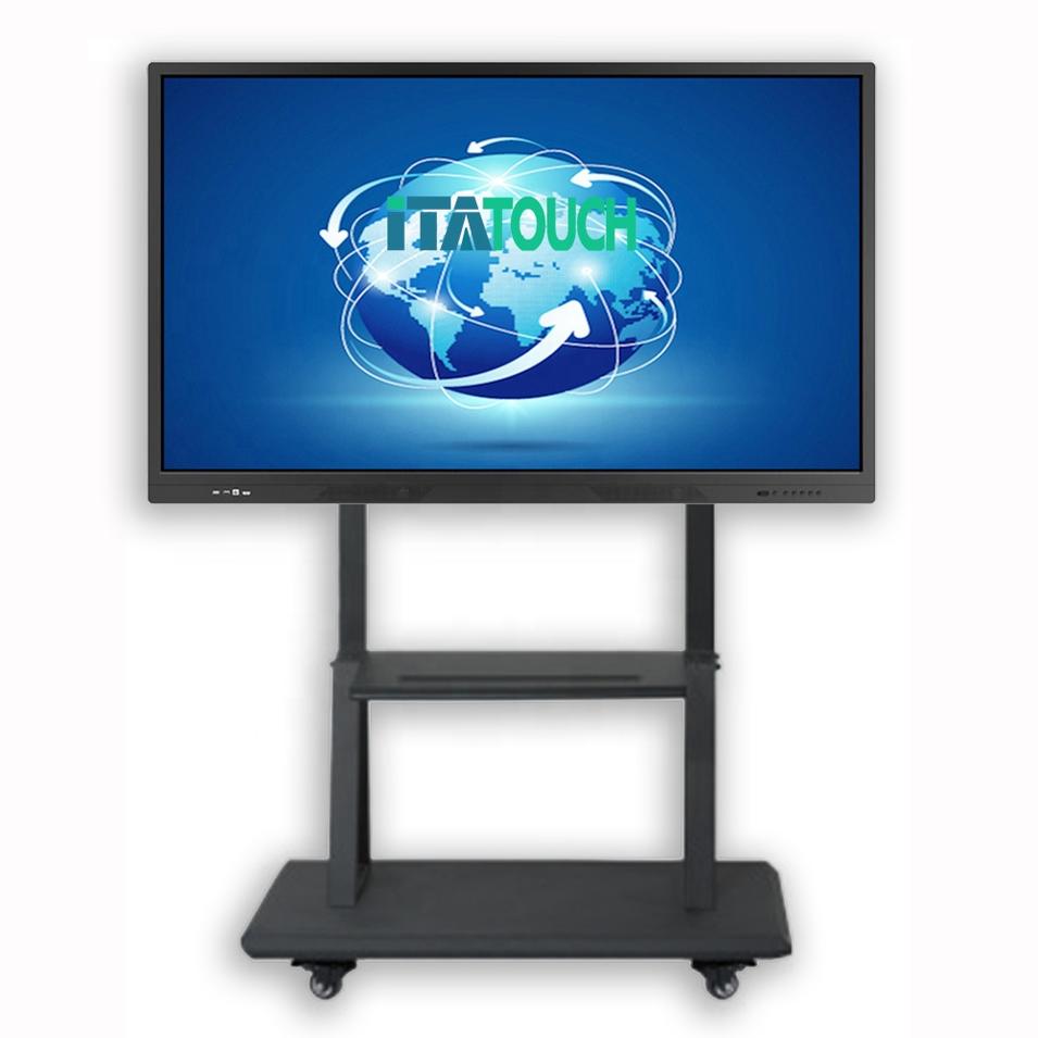 2020 Top OEM Lcd Led Tv 4K Digital Board Touch Screen No Projector Smart Whiteboard