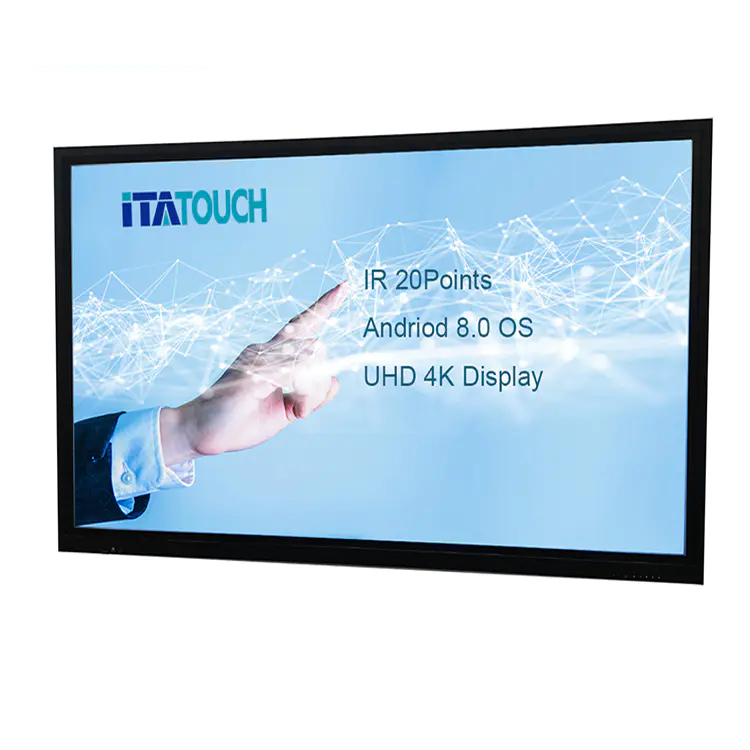 Top 10 Manufacturer Price Smart screen tv whiteboard Interactive touch for e-learning classroom