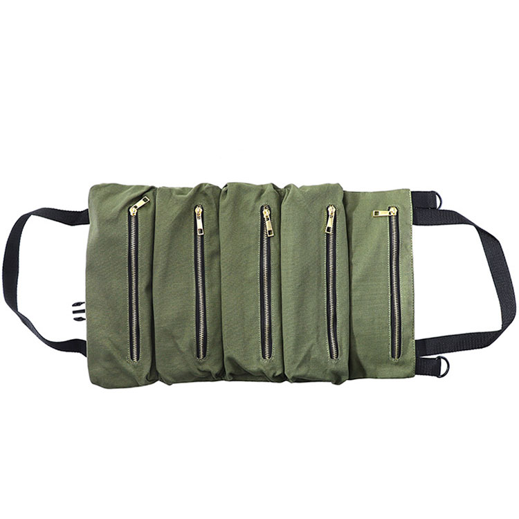 Durable Canvas Tool Storage Bag Multifunction Electrician Tool Bag