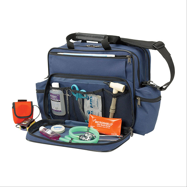 Waterproof Home Health Shoulder Bag with Large Compartments